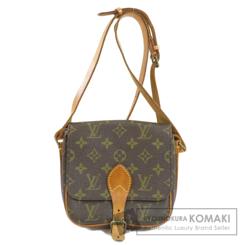 Louis Vuitton Cartouchiere Monogram Shoulder Bag Canvas